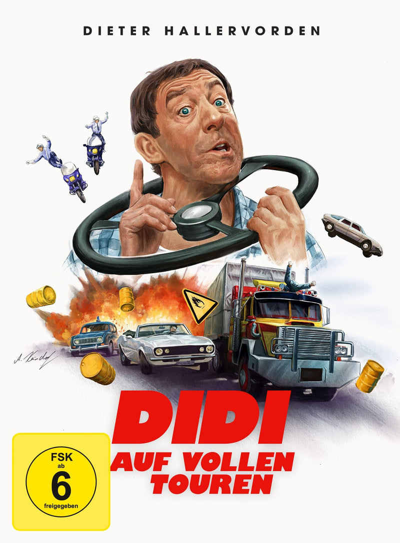 HALLERVORDEN, DIETER - DIDI AUF VOLLEN TOUREN - 2-DISC MEDIABOOK