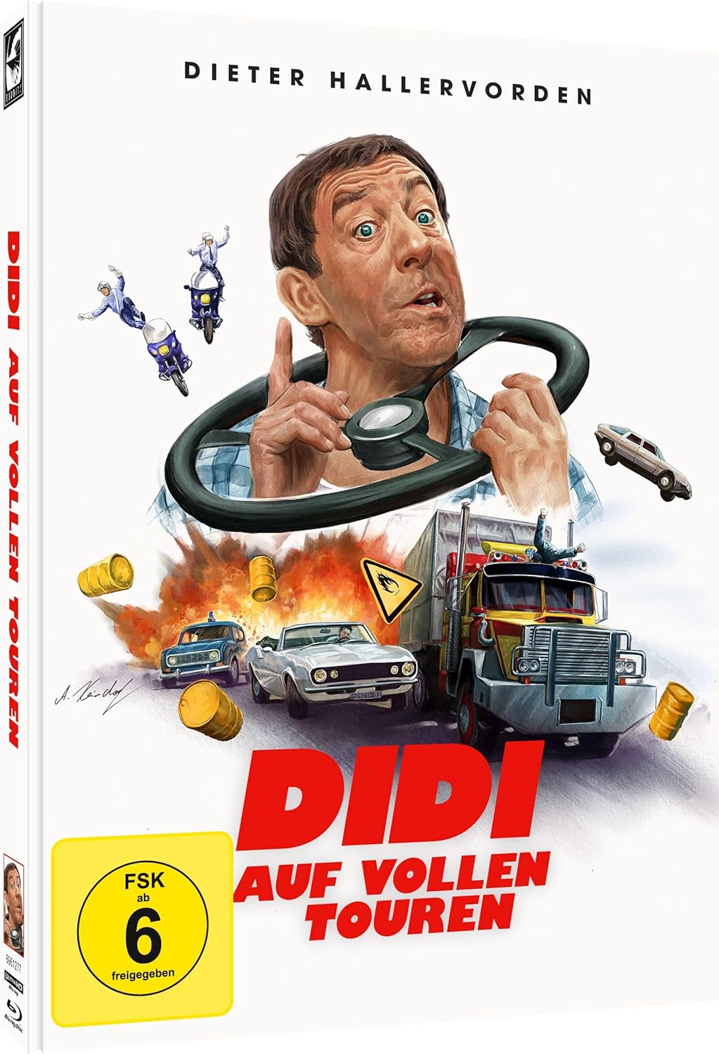 HALLERVORDEN, DIETER - DIDI AUF VOLLEN TOUREN - 2-DISC MEDIABOOK