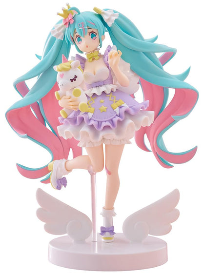Furyu TENITOL AMU-TNL0152 Hatsune Miku Yumekawa Prinzessin Lavendel Version, Gesamthöhe ca.8,3 Zoll (210 mm), Non-Skala, Kunststoff, bemalte Fertigfigur