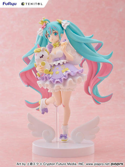 Furyu TENITOL AMU-TNL0152 Hatsune Miku Yumekawa Prinzessin Lavendel Version, Gesamthöhe ca.8,3 Zoll (210 mm), Non-Skala, Kunststoff, bemalte Fertigfigur