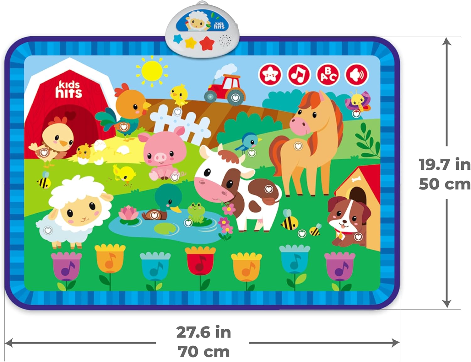 Kids Hits - Light And Sound Mat, Noisy Farm (Kh04/002)