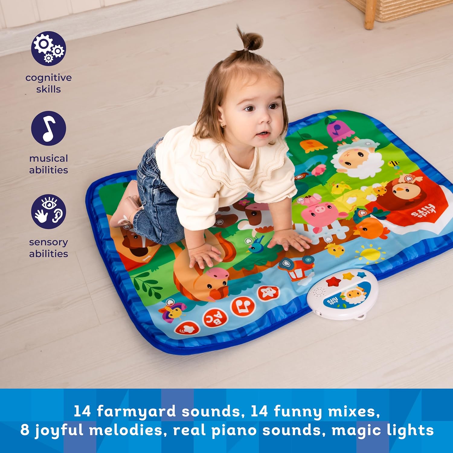 Kids Hits - Light And Sound Mat, Noisy Farm (Kh04/002)