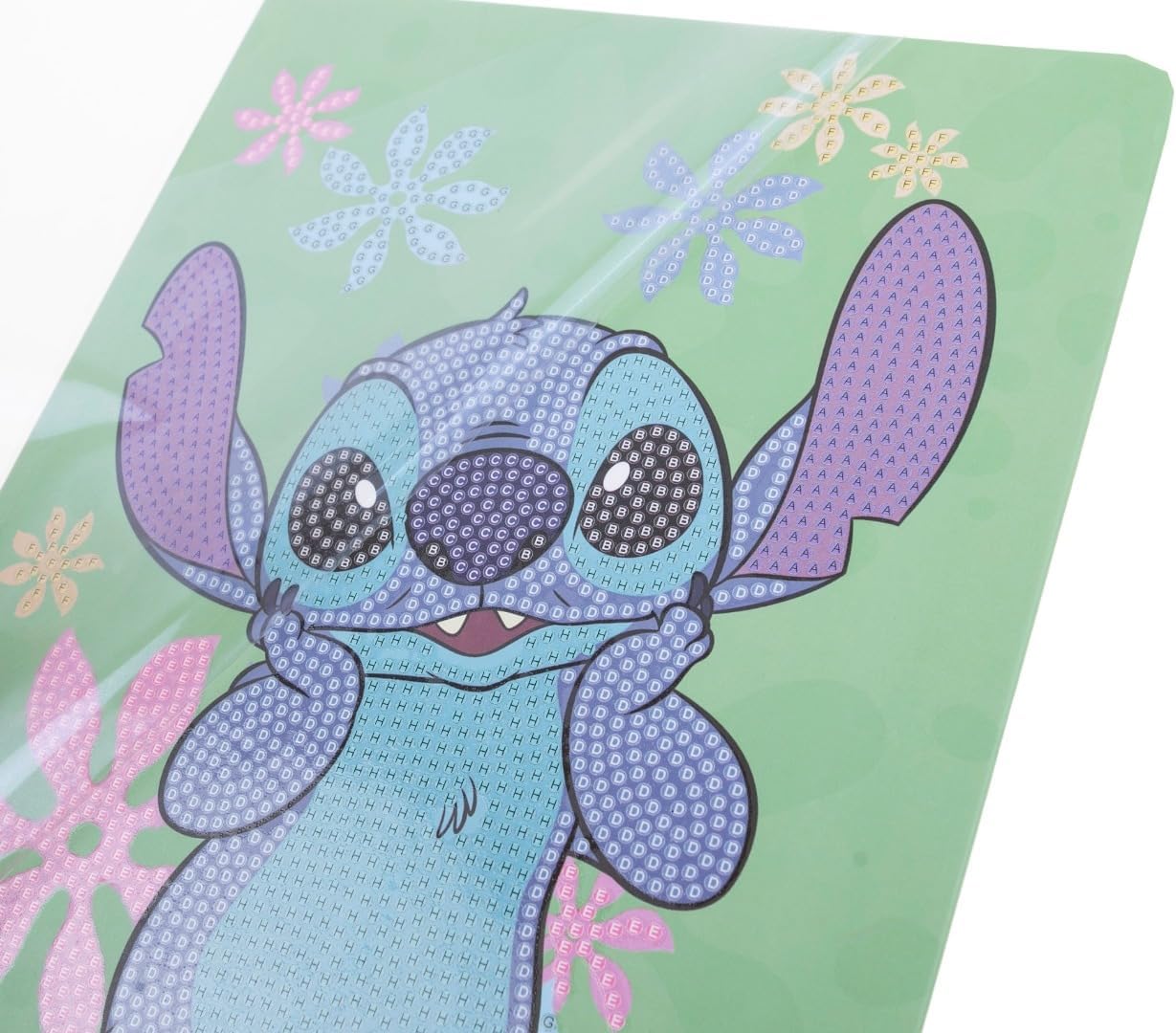 CRYSTAL ART Disney Stitch Notizbuch, 26 x 18 cm