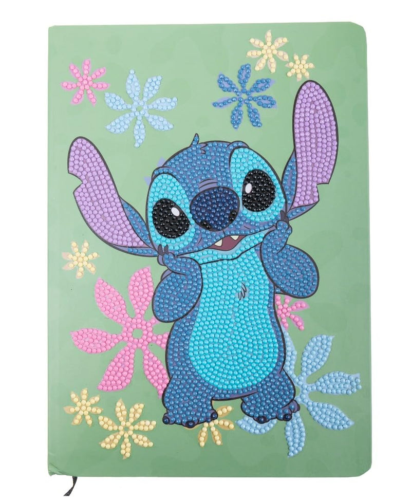 CRYSTAL ART Disney Stitch Notizbuch, 26 x 18 cm