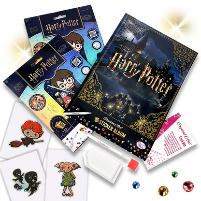 Harry Potter Crystal Art Stickeralbum Starterpaket