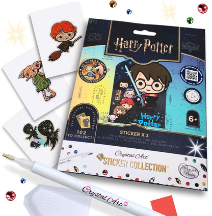 Harry Potter Crystal Art Stickeralbum Starterpaket