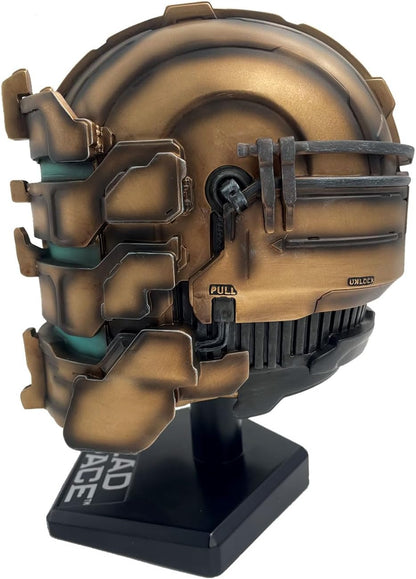 Dead Space Isaac Helmet Large Resin Replica – Officially Licensed Limited Edition Collectible, Intricately Hand‑Painted with Built‑In Display Stand, 23cm Tall (2,008 Pieces Worldwide