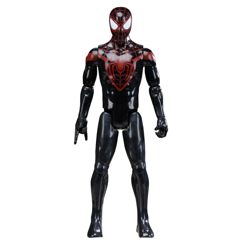 Marvel Spider-Man Titan Series Miles Morales Action Figure, 30-cm-scale (12 Inch) Super Hero Toys for Children Ages 4+