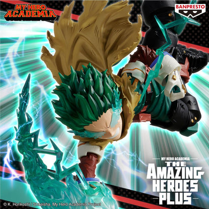 BANPRESTO Izuku Midoriya III My Hero Academia The Amazing Heroes Plus BP29633P Multicolour Collectible Figure Ideal for Anime Fans