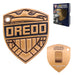 FaNaTtik 2000 AD Judge Dredd Badge Metal Replica – Limited Edition Collectible with Display Stand (5,000 worldwide