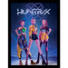 Pyramid International K-Pop Demon Hunters (Huntrix) 30cm x 40cm Framed Collector Print – Anime Inspired K-Pop Wall Art Poster for Home or Office