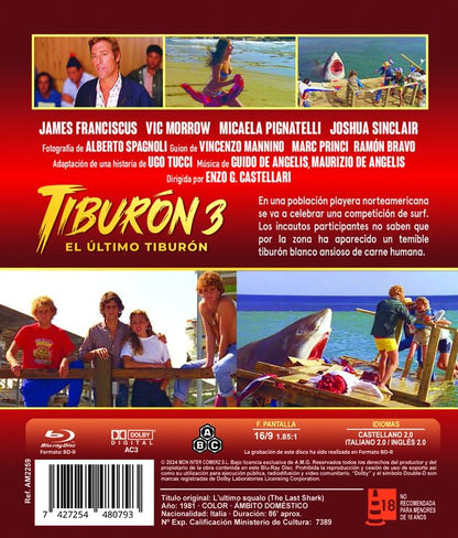 The Last Jaws (1981) ( L'ultimo squalo ) ( Great White ) (Blu-Ray