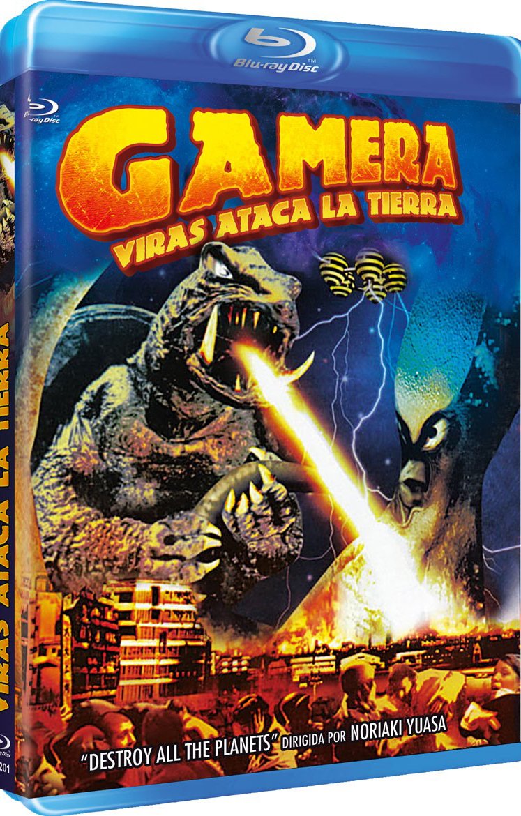 Viras ataca la Tierra (Gamera tai uchu kaijû Bairasu) (Bd-R