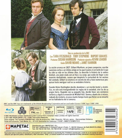 The Tenant of Wildfell Hall (1996)  (Blu-Ray