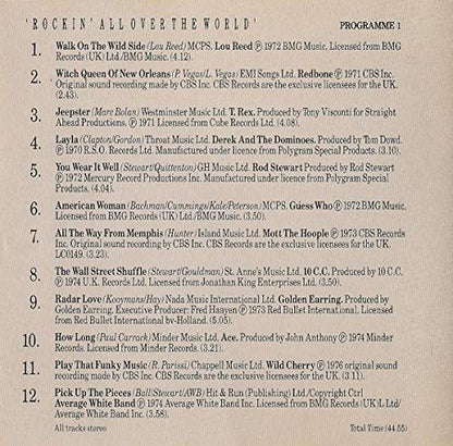 Rediscover the 70's : Rockin all over the world 1970 - 1980