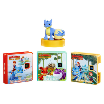 little tikes Dragons: Rescue Riders Collection for Story Dream Machine - 3 Stories & 1 Character, Storytime Books with Audio Play Character, For Boys and Girls Ages 3+