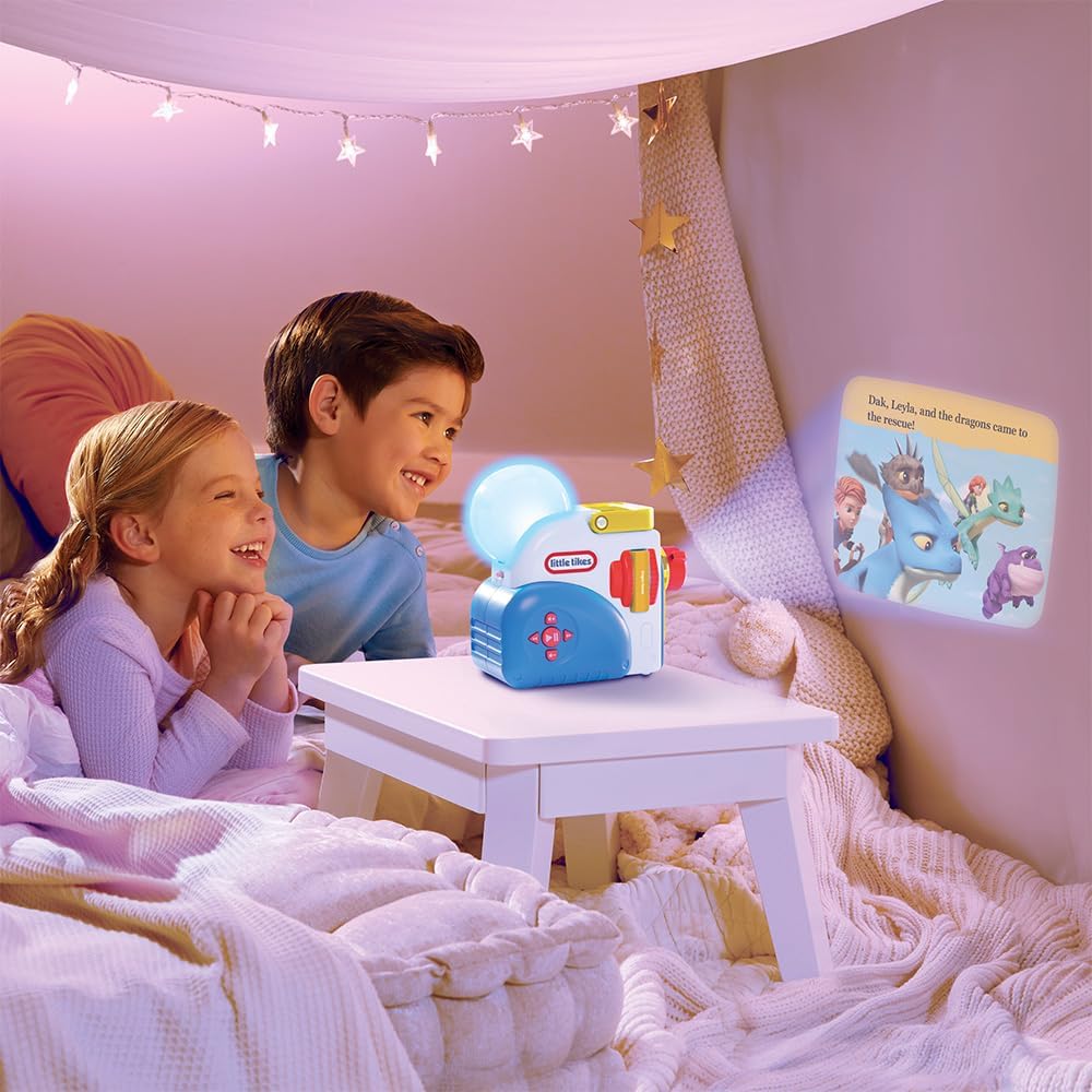 little tikes Dragons: Rescue Riders Collection for Story Dream Machine - 3 Stories & 1 Character, Storytime Books with Audio Play Character, For Boys and Girls Ages 3+