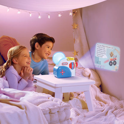 Little Tikes Mighty Truck Collection for Story Dream Machine - 3 Stories & 1 Character, Storytime Books with Audio Play Character, For Boys and Girls Ages 3+
