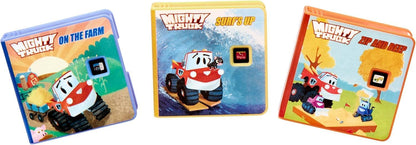 Little Tikes Mighty Truck Collection for Story Dream Machine - 3 Stories & 1 Character, Storytime Books with Audio Play Character, For Boys and Girls Ages 3+
