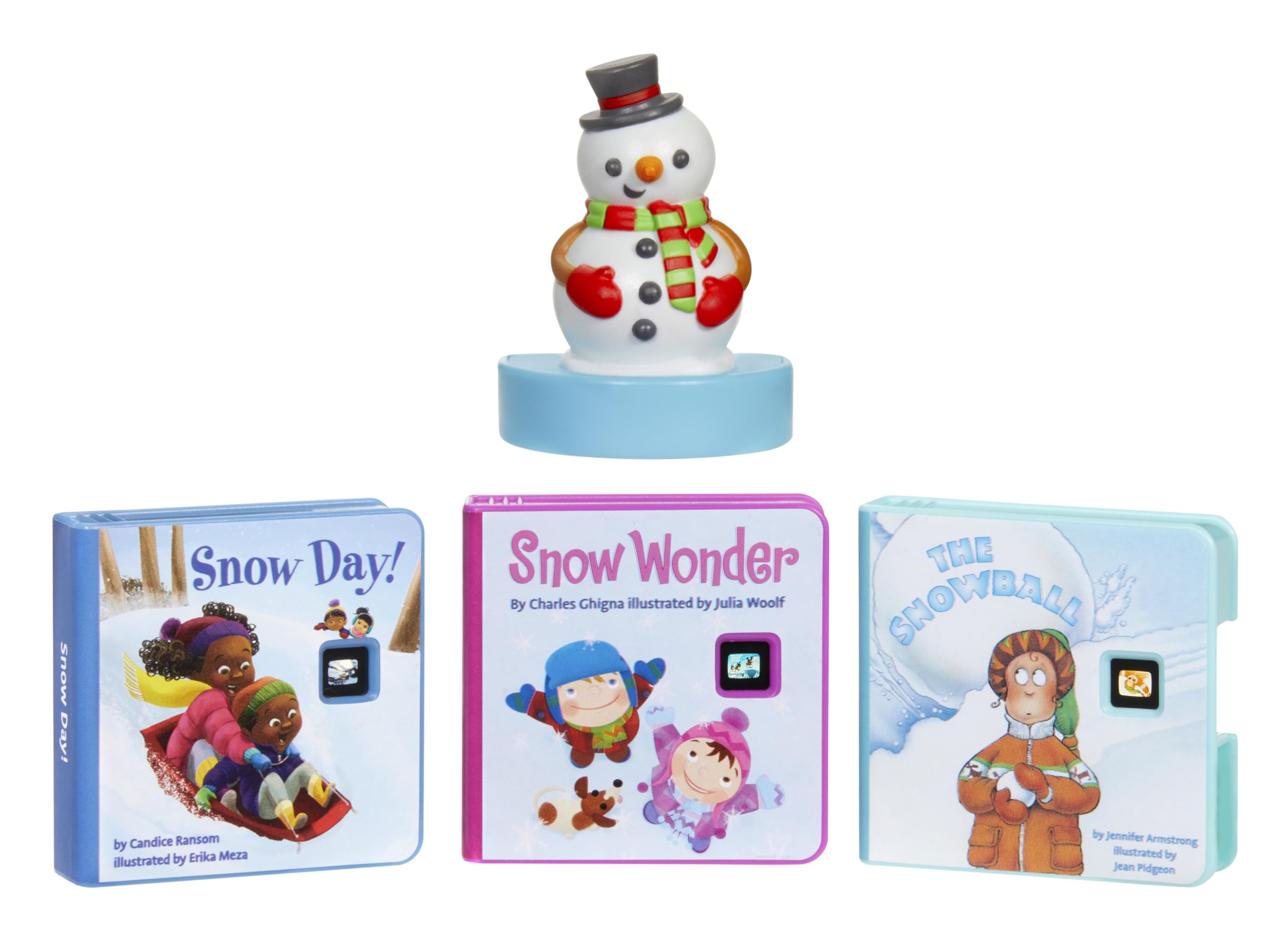 little tikes Story Dream Machine Story Collection - Snowy Day Collection - 3 Storytime Books and 1 Audio Play Character - For Toddlers and Kids, Toy For Girls and Boys Ages 3+ years