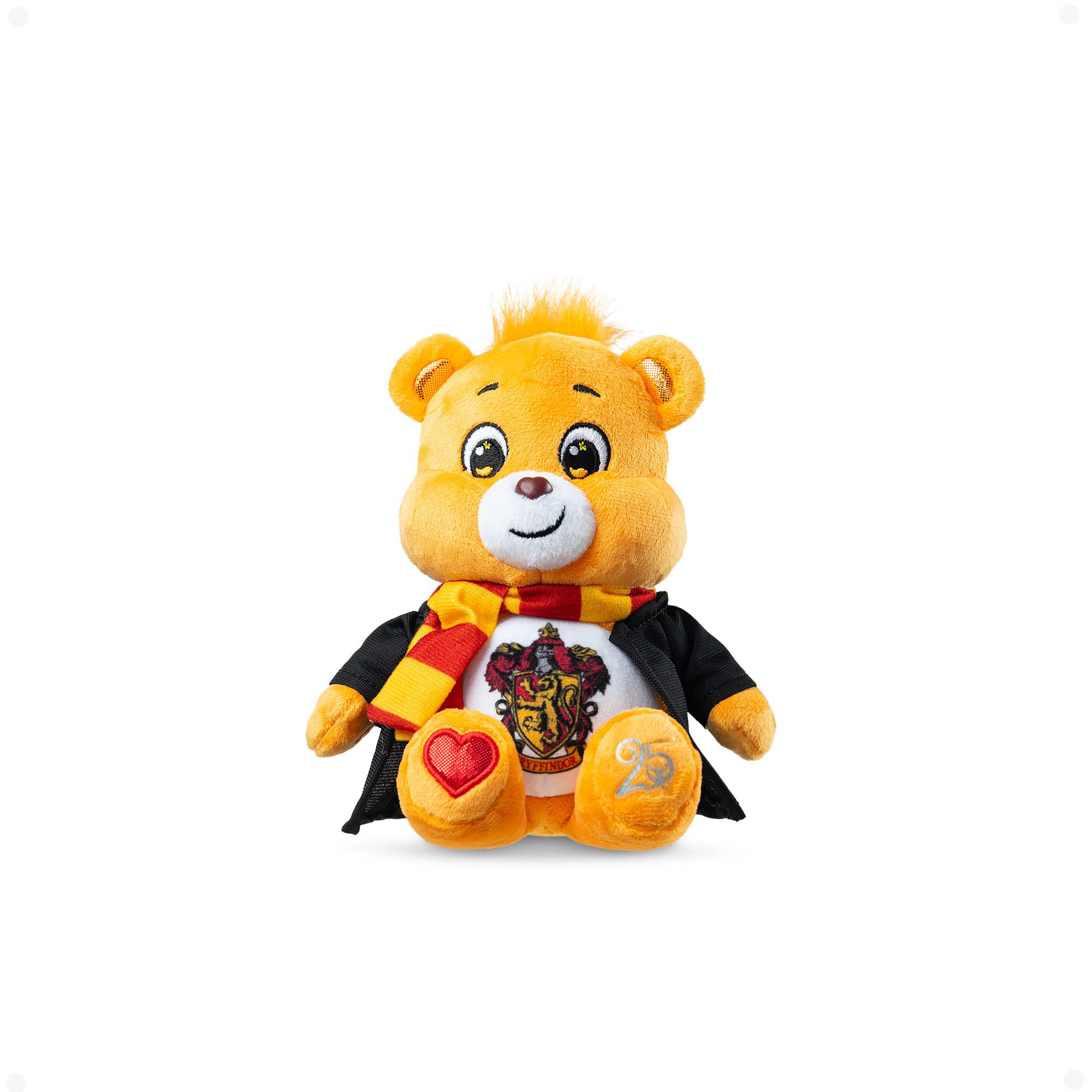 Care Bears x Harry Potter Gryffindor Tenderheart Bear 20cm Plush – Official Hogwarts House Collectible Soft Toy, Ages 4+