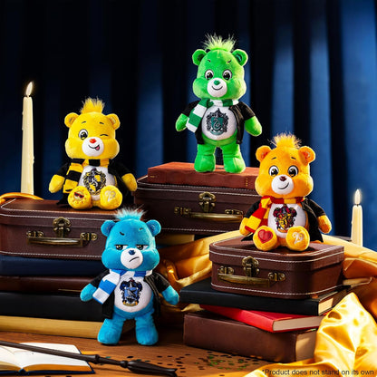 Care Bears x Harry Potter Slytherin Good Luck Bear 20cm Plush – Official Hogwarts House Collectible Soft Toy, Ages 4+