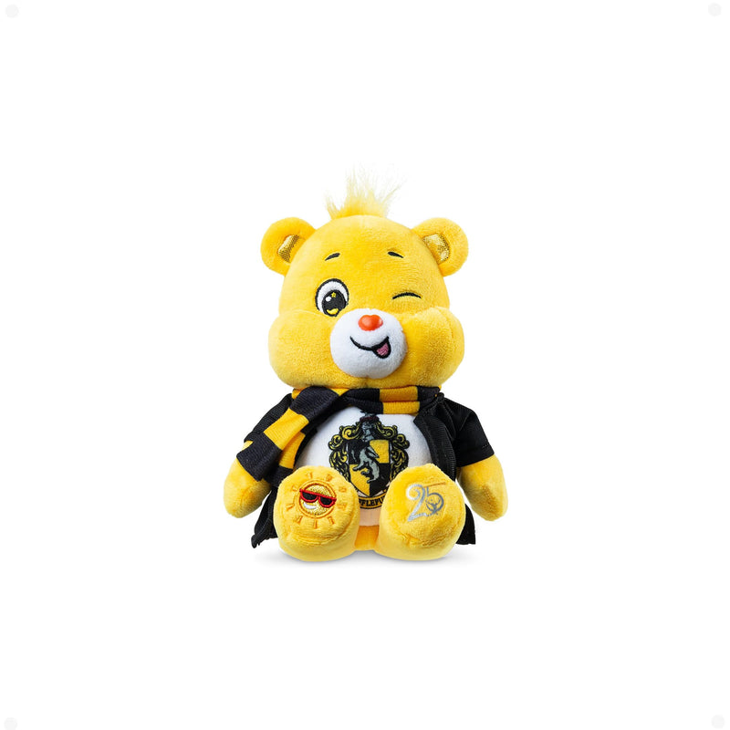 Care Bears x Harry Potter Hufflepuff Funshine Bear 20cm Plush – Official Hogwarts House Collectible Soft Toy, Ages 4+