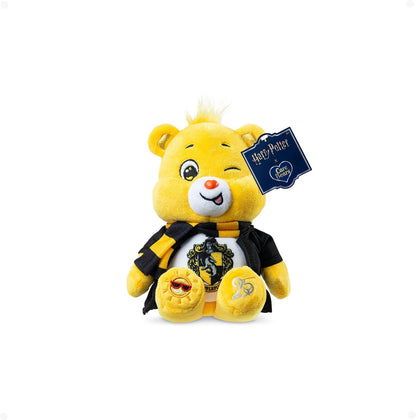 Care Bears x Harry Potter Hufflepuff Funshine Bear 20cm Plush – Official Hogwarts House Collectible Soft Toy, Ages 4+
