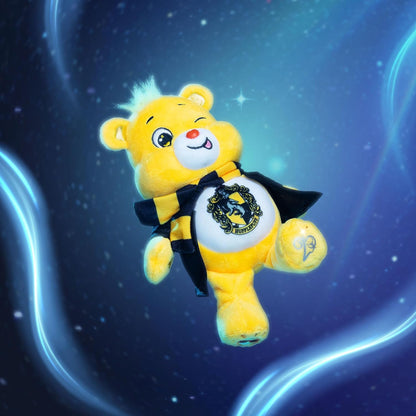 Care Bears x Harry Potter Hufflepuff Funshine Bear 20cm Plush – Official Hogwarts House Collectible Soft Toy, Ages 4+
