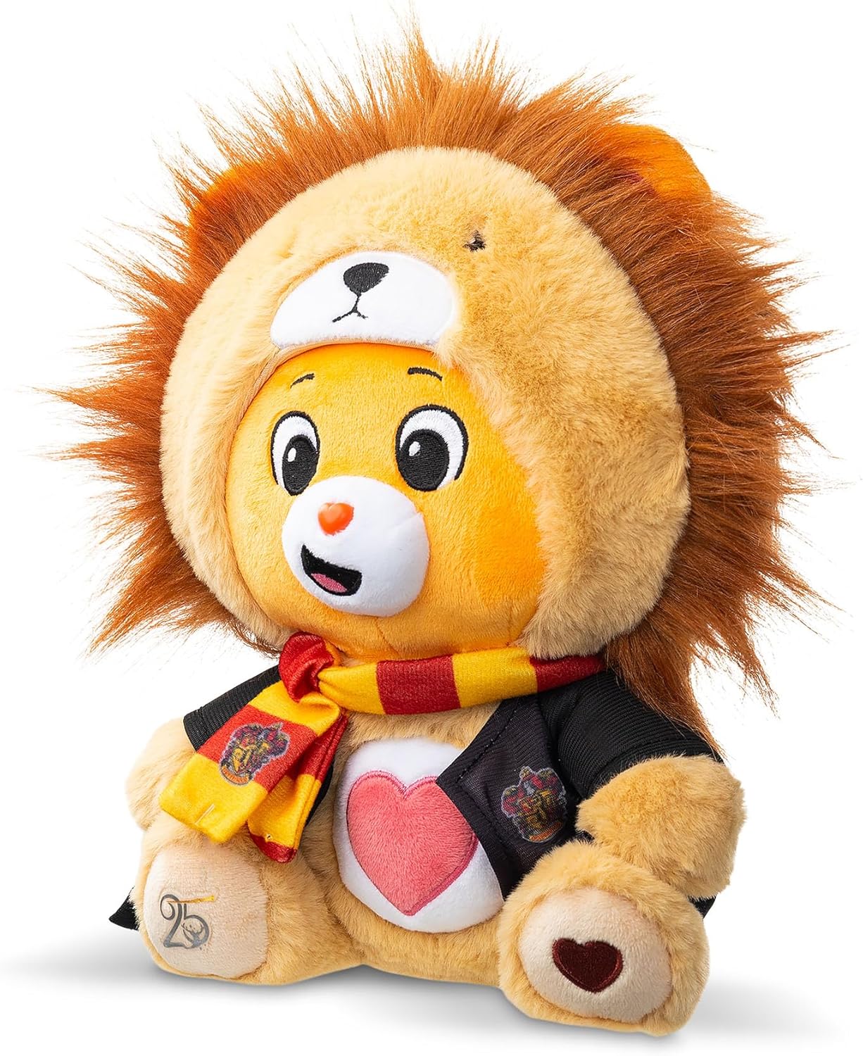 Care Bears x Harry Potter Gryffindor Tenderheart Bear 30cm Hoodie Plush – Premium Hogwarts House Collectible, Ages 4+