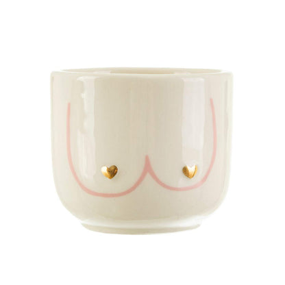 Mini Girl Power Boobies Planter