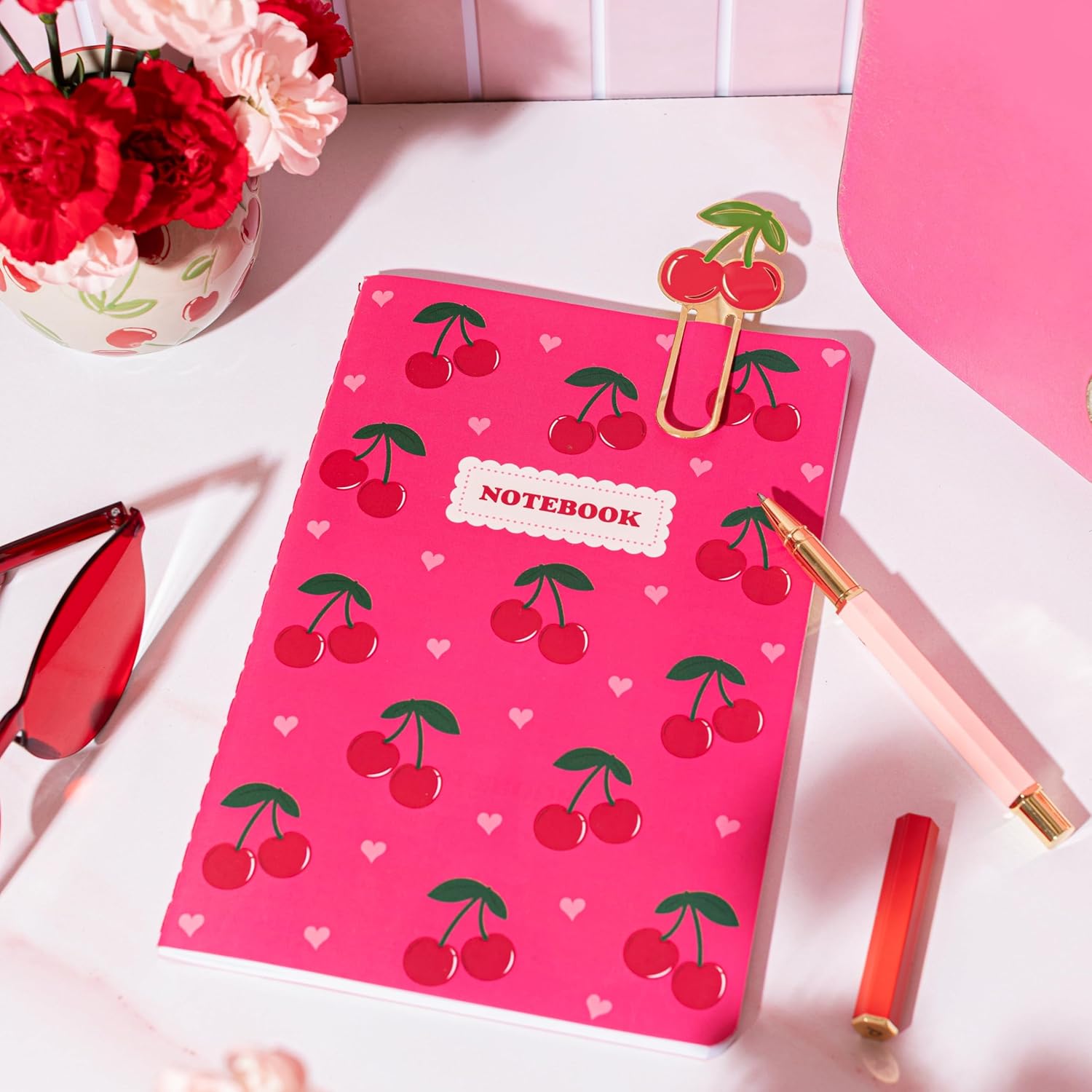 Sass & Belle Cherry A5 Notebook