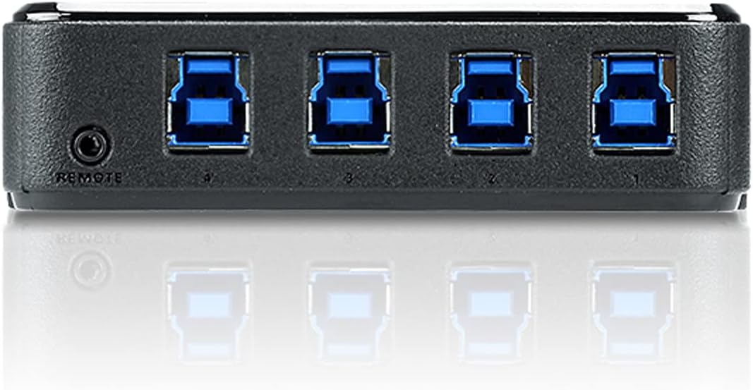 ATEN 4 x 4 USB 3.1 Gen1 Peripheral Sharing Switch UK