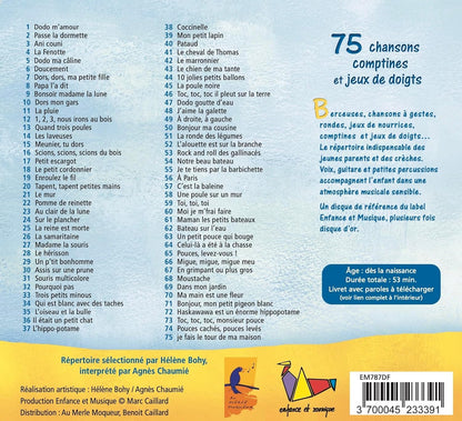 75 Chansons Comptines et Jeux de Doigts
