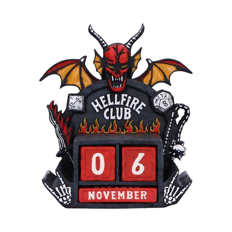 Nemesis Now: Stranger Things - Hellfire Club Perpetual Calendar (B7350C25)