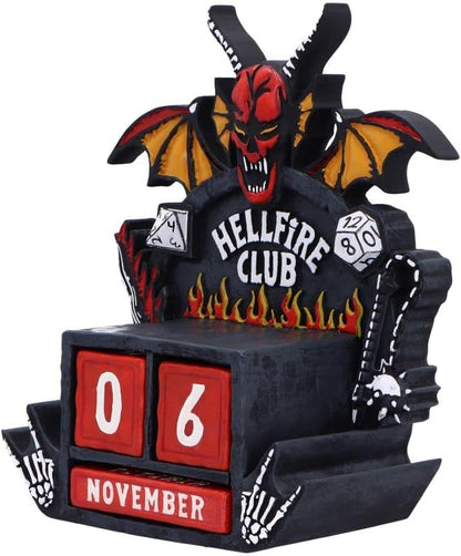 Nemesis Now: Stranger Things - Hellfire Club Perpetual Calendar (B7350C25)