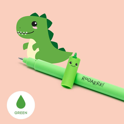 LEGAMI ROOARRR! Dino Erasable Gel Pen - Green Ink