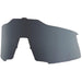 One Hundred Percent Lente Speedcraft, Fumo Lenti di Ricambio per Occhiali da Sole, Grigio, 168mm,77mm,75mm Unisex-Adulto