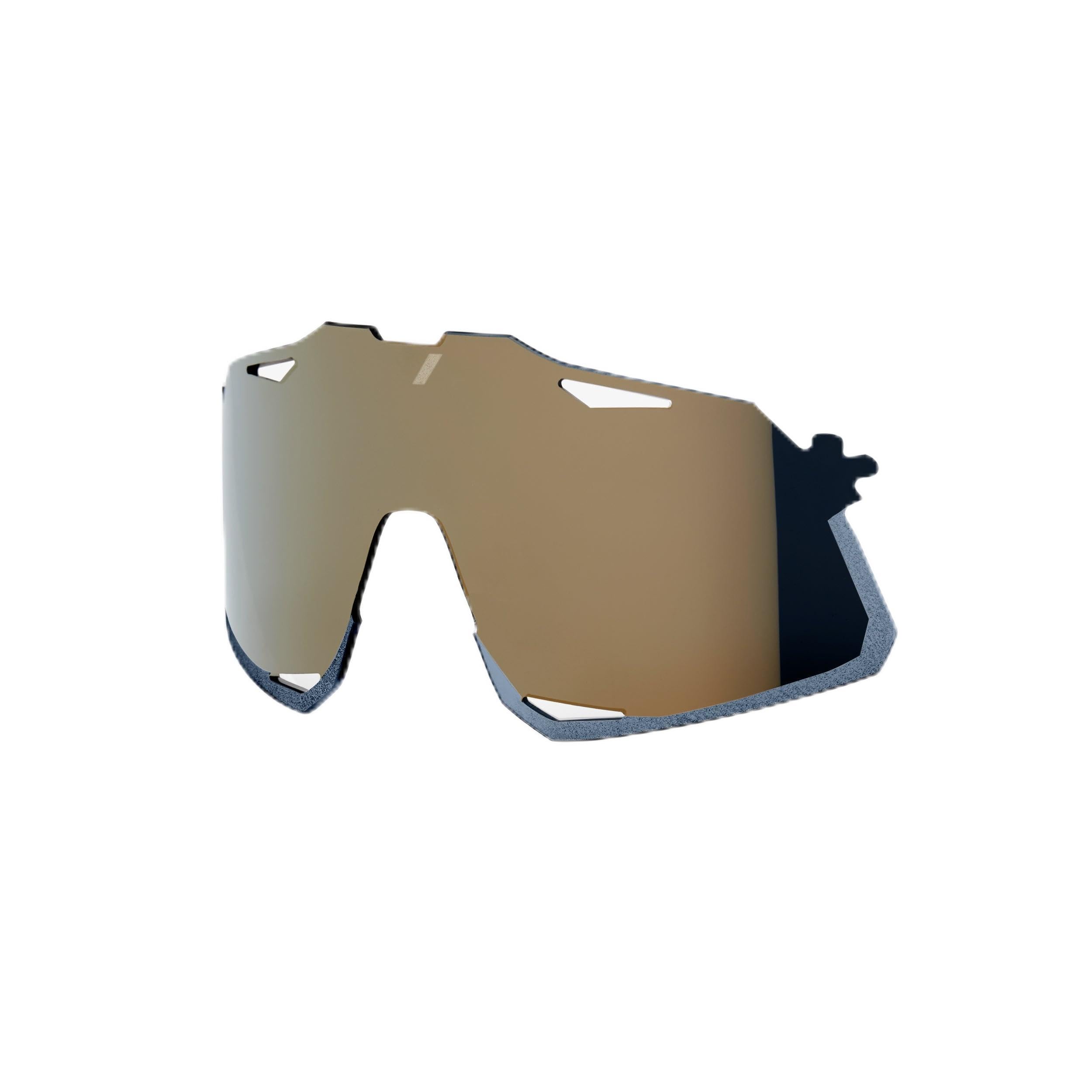 100% Hypercraft Replacement Polycarbonate Lens - Soft Gold Mirror