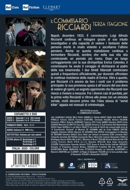 Dvd Commissario Ricciardi (Il) - Stagione 03 (2 Dvd