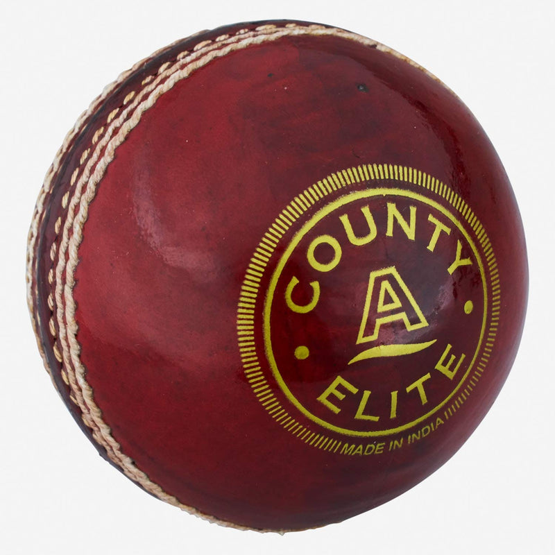 Readers County Elite Cricket Ball 4.75oz, Red, Youths