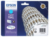 Epson 79XL Leaning Of Pisa Cyan Genuine, XL High Yield Ink Cartridge DuraBrite Ultra