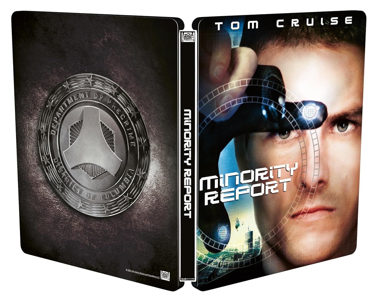 Minority Report - 4K Steelbook (Bd 4K + Bd Hd), Blu-Ray Minority Report (Steelbook) (4K Ultra Hd+Blu-Ray Hd)