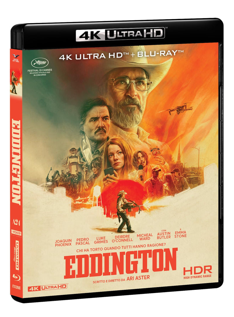 Blu-Ray 4K Uhd Eddington (4K Ultra Hd + Blu-Ray Hd