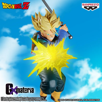 Banpresto Trunks Dragon Ball Z Action Figure - GX Materia 20 cm - BP30055P Multicolor - Collectible Figure - Ideal for Anime Fans