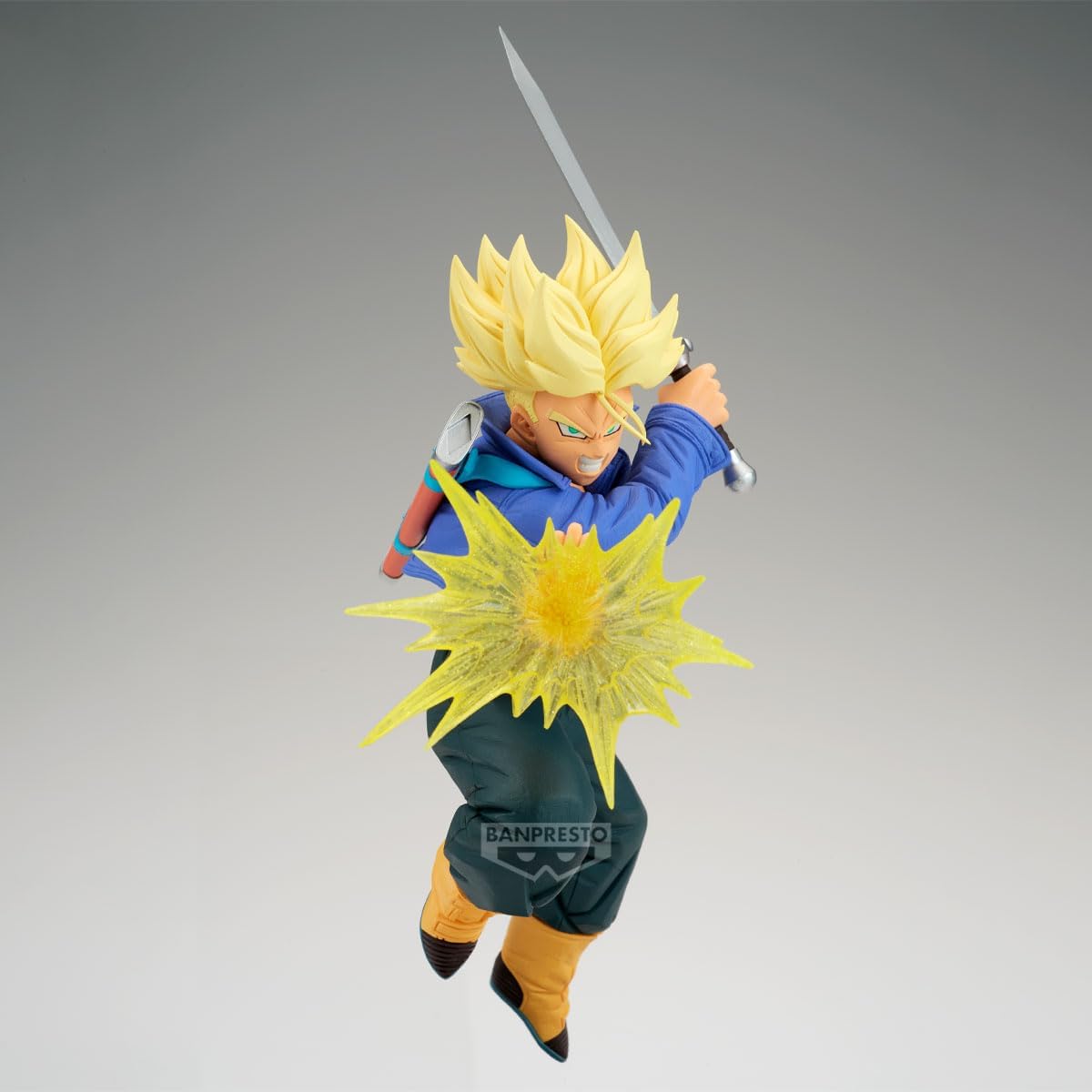 Banpresto Trunks Dragon Ball Z Action Figure - GX Materia 20 cm - BP30055P Multicolor - Collectible Figure - Ideal for Anime Fans