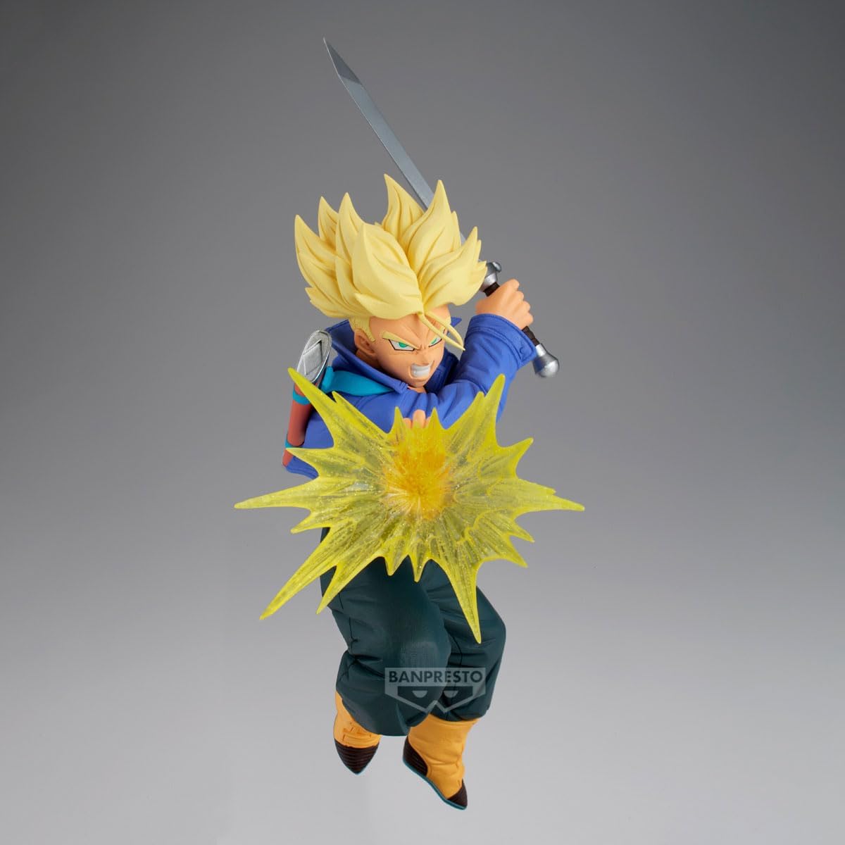Banpresto Trunks Dragon Ball Z Action Figure - GX Materia 20 cm - BP30055P Multicolor - Collectible Figure - Ideal for Anime Fans