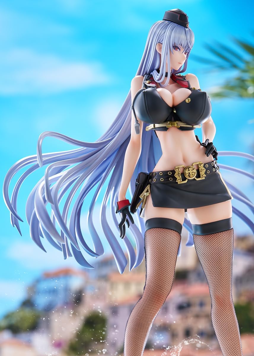 CuesQ Valkyria 4 Battlefield Selberia Bless Swimsuit Style 1/7 Scale PVC Painted Finished Figure