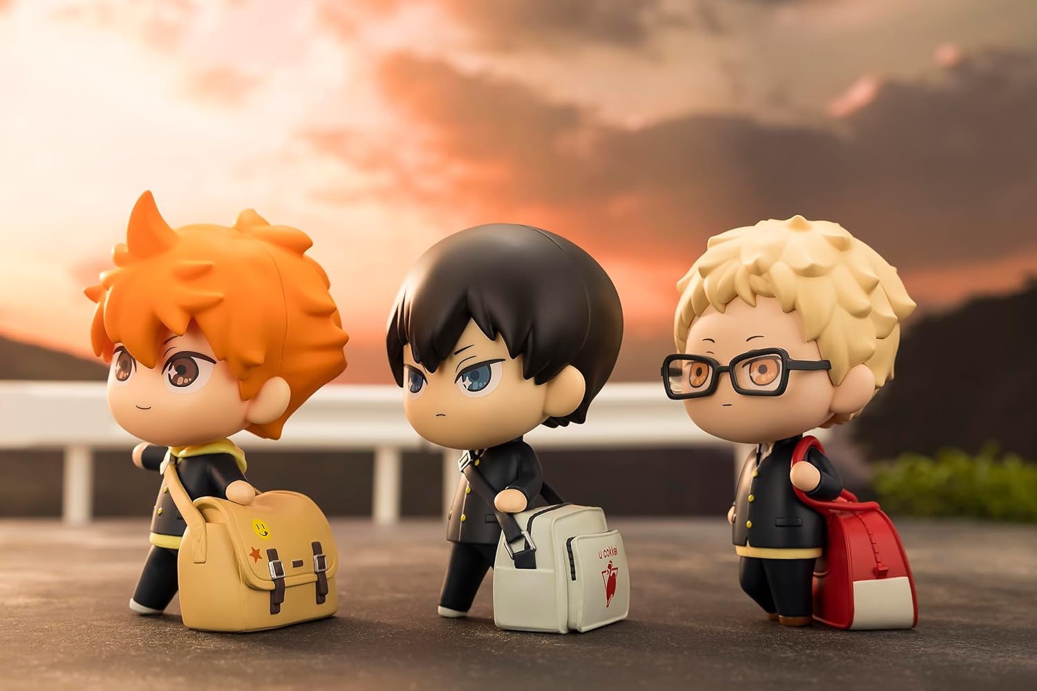 TAMASHII NATIONS - Haikyu! - Kei Tsukishima Rowtashii Noise Tekupiku Figure