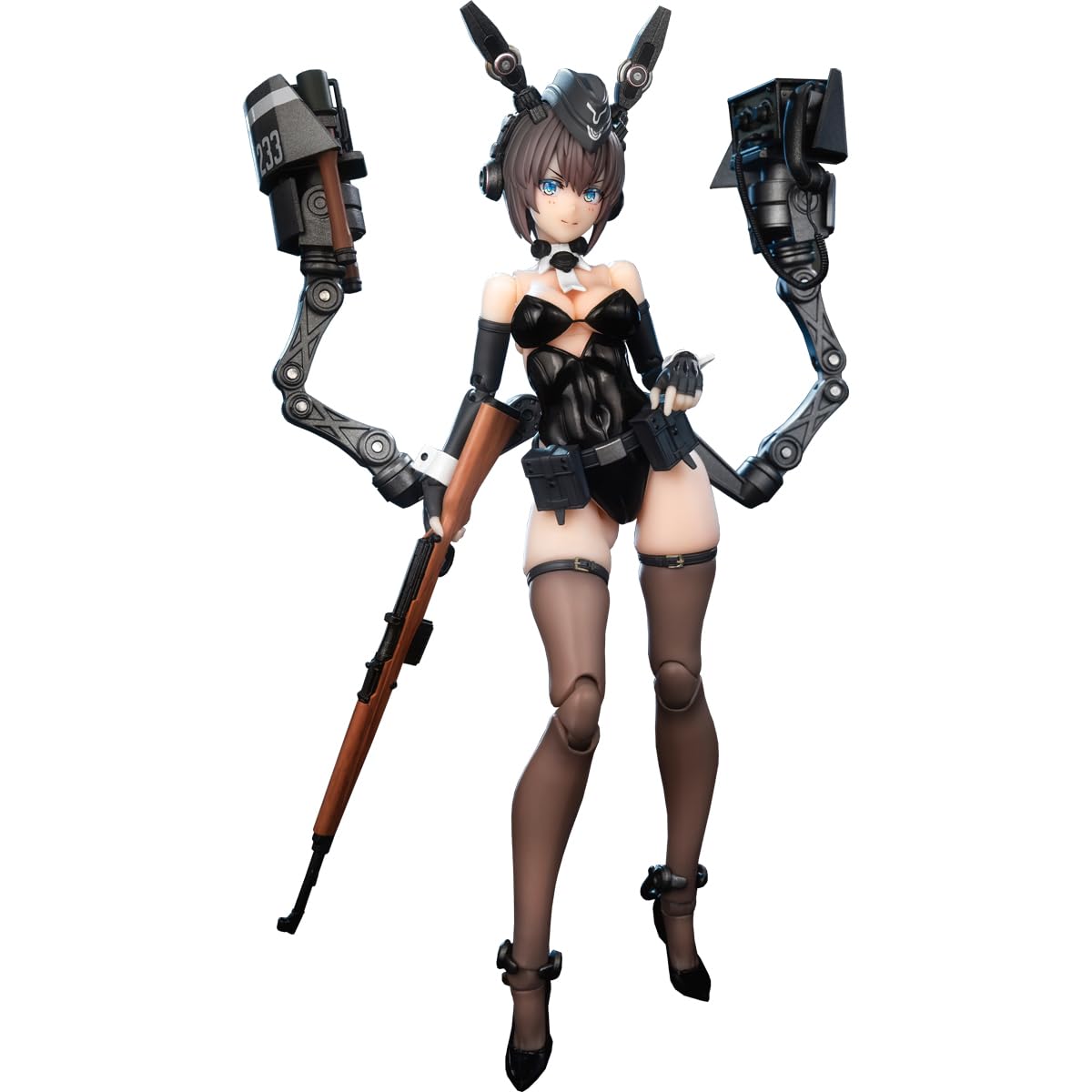 Snail Shell Panzer Bunny Annelise Armed Option Parts, 1/12 Scale, PVC, ABS, POM, Alloy, Pre-Painted Finished Product Optional Parts